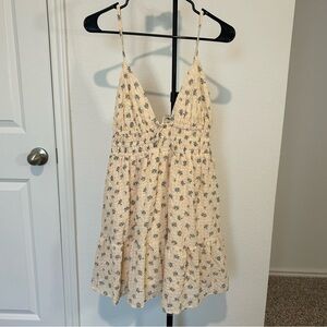Aeropostale Floral Smocked Dress